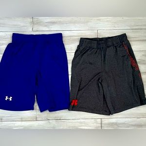 UA Boys shorts size M